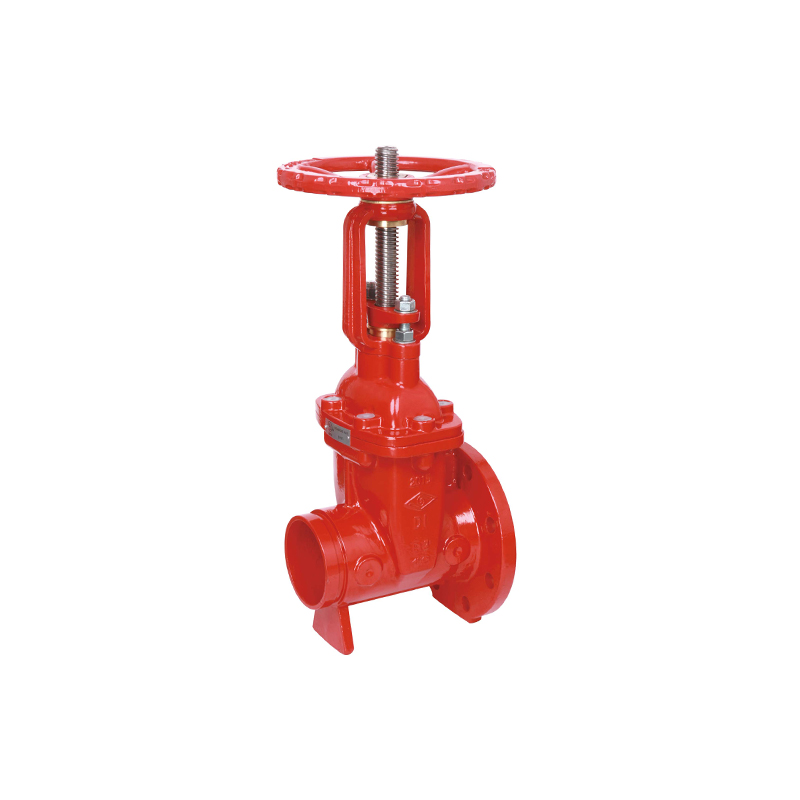Flanged x Grooved Resilient OS_Y Gate Valve (XZ51X)